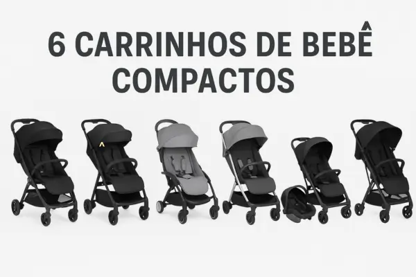 🛒 Comparativo: 6 Carrinhos de Bebê Compactos