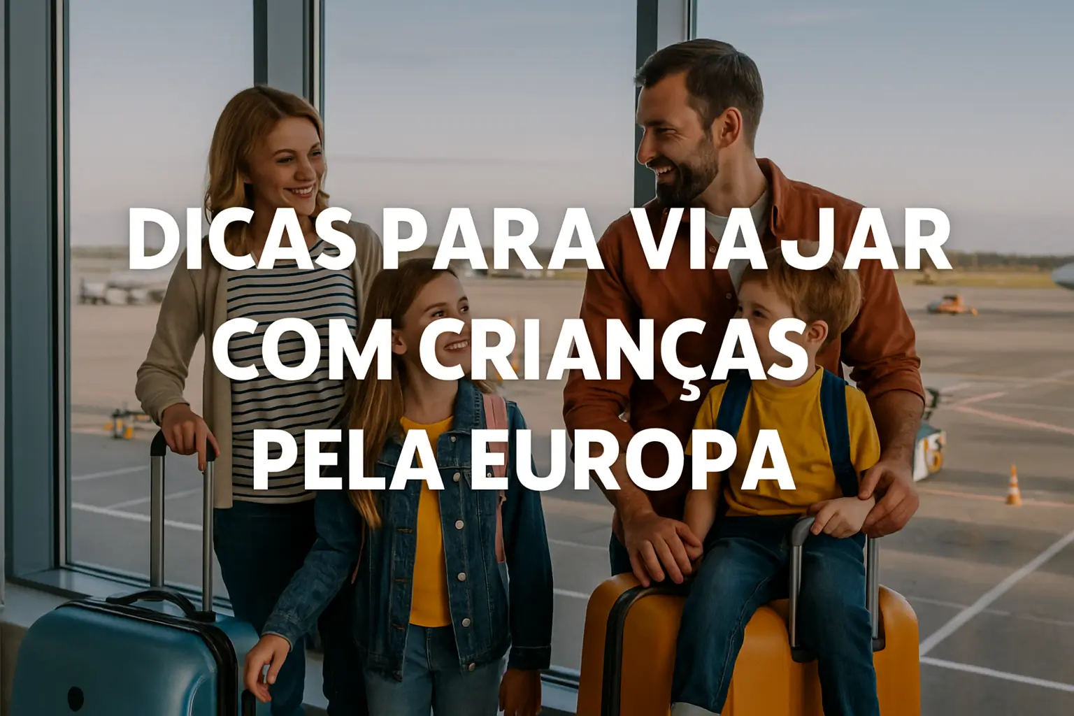 Como Viajar com Crianças pela Europa: Dicas Práticas para uma Viagem Tranquila