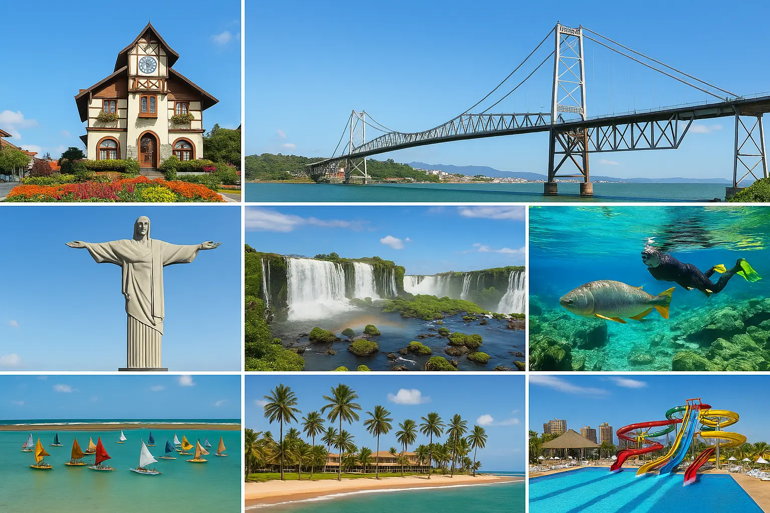 Os 10 Melhores Destinos no Brasil para Viajar com Crianças