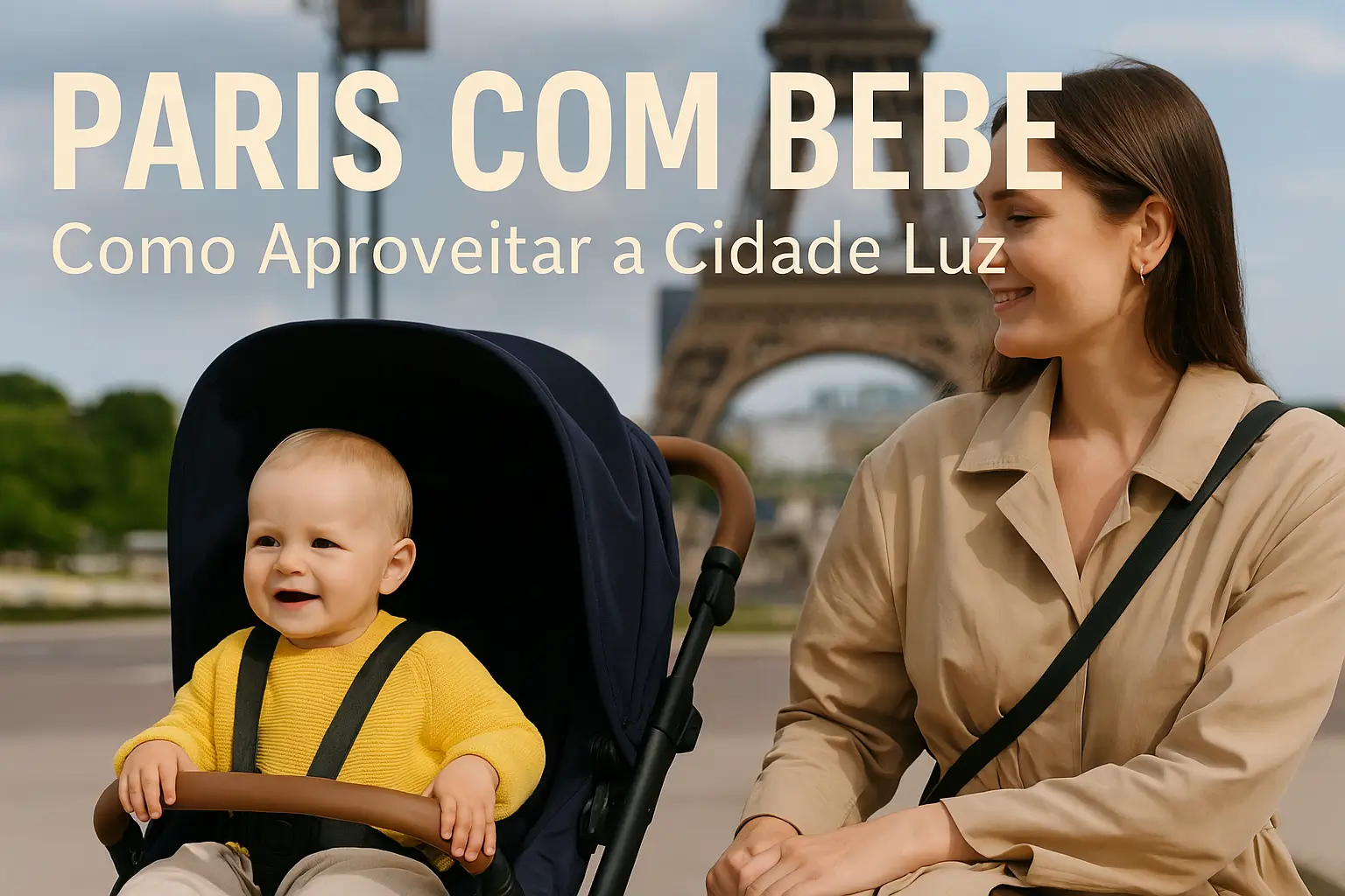 Paris com Bebê: Como Aproveitar a Cidade Luz com Tranquilidade e Encanto