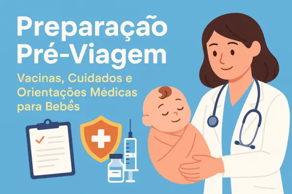 Preparação Pré-Viagem: Vacinas, Cuidados e Orientações Médicas para Bebês